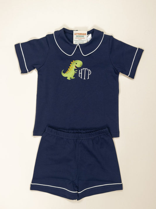 Monogrammed Dinosaur Toddler Outfit