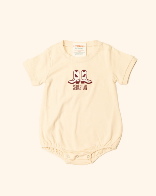 Aggie Boots Bubble – Custom Name